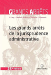 Les grands arrêts de la jurisprudence administrative vignette